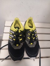 Adidas Shoes Boys Size 5.5 Neon Green, Black And Gray Express Shipping - £21.90 GBP
