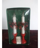 Department 56 Battery Operated Christmas Candles NOS 7508-6 - £16.18 GBP