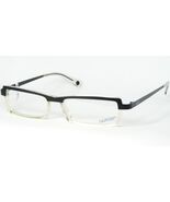 NOS Enjoy E 6010 Ein Schwarz / Klar Brille Brillengestell E6010 50-15-140mm - $43.55