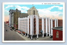 Ramp Garage Spokane Washington WA UNP WB  Postcard N12 - £3.06 GBP
