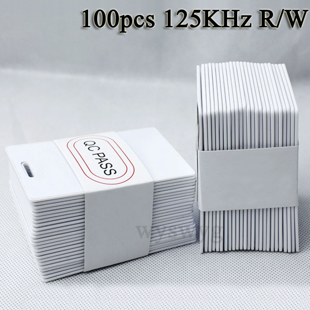 Primary image for Writable Rewrite 125KHz RFID ID Thick Card 100pcs For Writer Copier duplicator