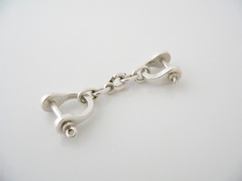 Tiffany &amp; Co Silver Shackle Double Valet Key Ring Keyring Keychain Gift ... - $598.00