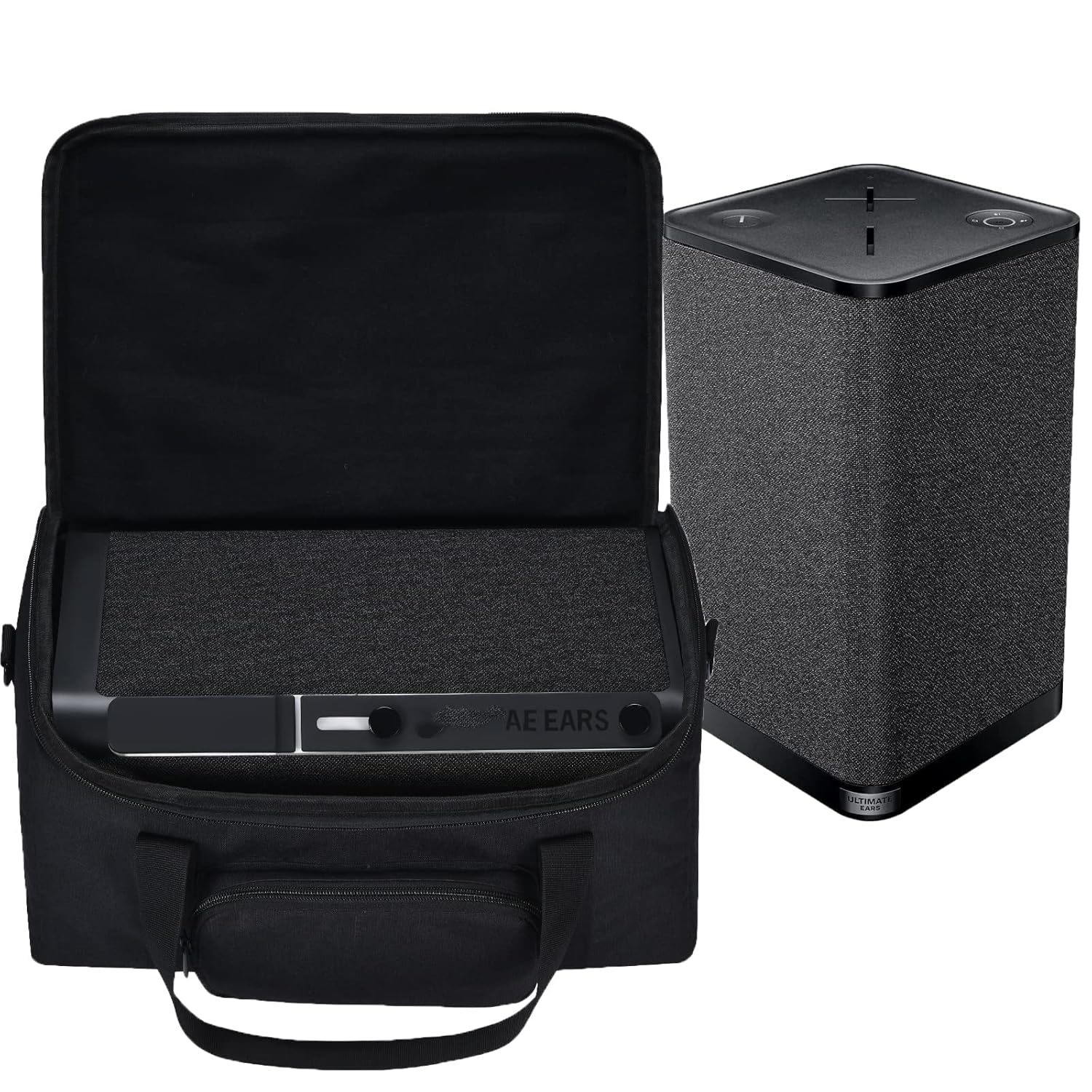 Carrying Case For Ultimate Ears Hyperboom, Soft Travel Storage Bag Compatible Wi