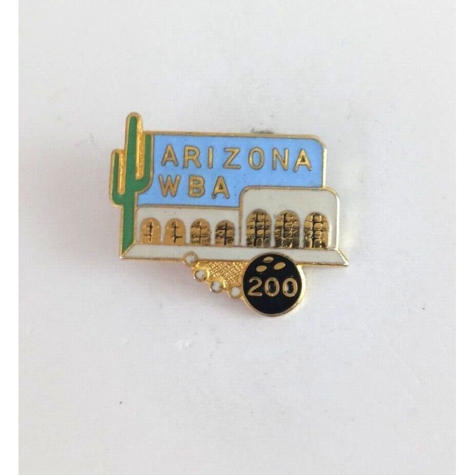 Vintage Arizona WBA 200 Bowling Lapel Hat Pin - $8.25