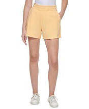 MSRP $40 Calvin Klein Performance Womens Midi Shorts Yellow Size Large - £14.55 GBP