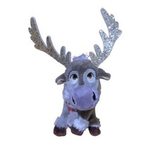 Disney Frozen 2019 TY Beanie Baby Sparkle SVEN 8” Plush Reindeer Stuffed Animal - £8.56 GBP
