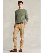 Polo Ralph Lauren Men&#39;s Stretch Straight Fit Chino Pant in Luxury Beige-... - £55.05 GBP