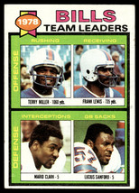 1979 Topps #57 Terry Miller / Frank Lewis / Mario Clark / Lucius Sanford - £1.59 GBP