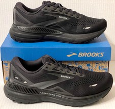 Brooks Adrenaline GTS 23 Women’s Sz 8.5 WIDE Running Shoes - Black - Worn Once - £58.62 GBP