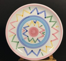 Caleca pottery Sol dinner plate Williams Sonoma Italian hand painted china - £27.07 GBP