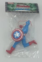 Captain America 2002 Marvel Kurt Adler Holiday Ornament New - £8.79 GBP