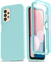 for Samsung Galaxy A13 5G Phone Case: Galaxy A13 5G Case with [2 X Tempered Glas - £7.76 GBP