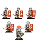 6pcs Roman Legion Roman Heavy Bowman Soldiers Minifigures Minifigs Toy Gift - $24.99