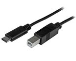 StarTech.com 2m 6ft USB C to USB B Cable - USB 2.0 - USB Type C Printer ... - $28.63