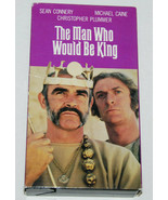 The Man Who Would Be King VHS 1975 Sean Connery Michael Caine John Huston - $5.99