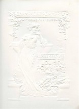 Bocuse d&#39;Or Menu Restaurant Pic Valence France 1989 Champagne Pommery Cover  - $592.02