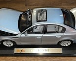 Maisto BMW M5 Silver 4 Door Hard Top w/ Sunroof 1:18 Diecast Car - Rare ... - $64.35