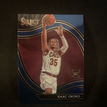 2020-21 Panini Select Courtside Level Blue #296 Isaac Okoro Rookie RC - £1.10 GBP