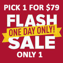 Mon -TUES Feb 19-20 Flash Sale! Pick Any 1 For $79 Limited Best Offers Discount - $197.00