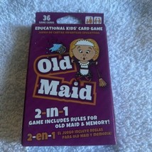 Cartamundi Old Maid Card Game. 2-in-1 Memory Game - £11.01 GBP