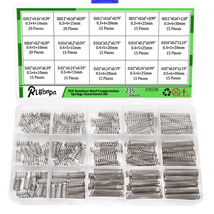 235-Pc Compression Spring Kit – 15 Sizes for DIY &amp; Home Repairs - €10,43 EUR