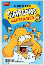 The Simpsons Illustrated #7 SIGNED Andrew Pepoy Homer Marge Bart Lisa &amp; Maggie - $19.79