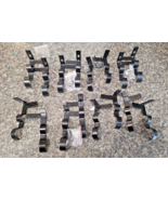 Double Curtain Rod Brackets Heavy Duty Curtain Rod Holders  8 Sets - $31.61 CAD