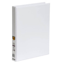 Marbig 3 D-ring Clearview Insert Binder 25mm (A4) - White - $25.45