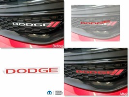DODGE Grille Emblem Overlay Decal for Dodge Charger 2013-2023 - $12.00
