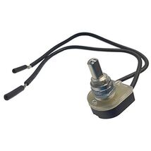 Gardner Bender 10 amps Single Pole Push Button Switch Silver GSW-24 - $9.95