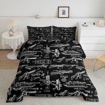 Shooting Theme Boys Gamer Comforter Set Queen Size,Tank Cars, 2 Pillowcases - $77.99