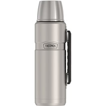 THERMOS Stainless King Vacuum-Insulated Beverage Bottle, 68 Ounce, Matte Steel - $82.99