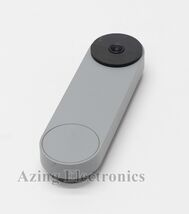 Google Nest Doorbell (Battery) Smart Wi-Fi Video Doorbell Camera - Ash - $39.99