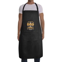 Mens Father&#39;s Day Apron - Custom BBQ Grill Kitchen Chef Apron for Men - Pops - £12.76 GBP