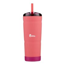 Bubba Envy-S 24oz Rubberized Stainless Steel Tumbler Straw Bumper Electr... - $23.41