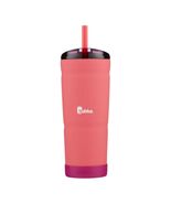 Bubba Envy-S 24oz Rubberized Stainless Steel Tumbler Straw Bumper Electr... - $23.41