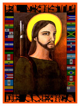 11x14&quot;Decoration CANVAS.Interior design art.El Cristo de America.Christ.6369 - £25.96 GBP