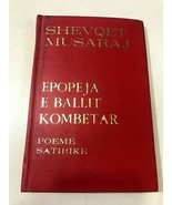 OLD ALBANIA BOOK-EPOPEJA E BALLIT KOMBETAR-SHEVQET MUSARAJ-POEME SATIRIK... - $29.70