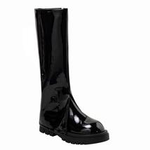 Woman Stylish Shoes Elegant Thick Sole Heel Genuine Leather Boot Knee High Quail - £156.42 GBP