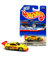 Year 1997 Hot Wheels 1998 First Editions 1:64 Die Cast Yellow PIKES PEAK CELICA - $29.99