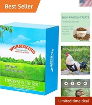 High-Protein 10LB Dried Fly Larvae for Chickens, Ducks &amp; Birds - All Lif... - $67.49