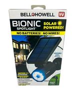 New Bell + Howell Solar Powered Bionic Spotlight LED Outdoor Motion Sens... - $12.86