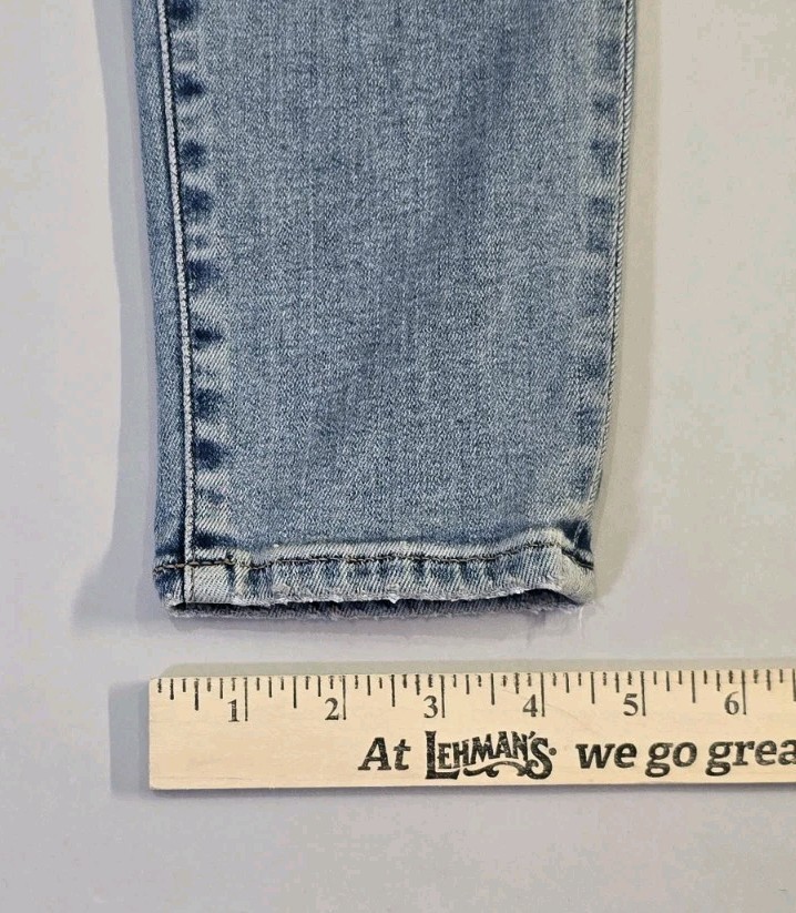 NWT Madewell Curvy Roadtripper Road Tripper Skinny 27T Light Blue Soft Jeans Item image 14