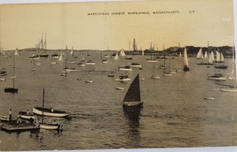 Marblehead Harbor, Marblehead, Massachusetts Postcard - £3.15 GBP