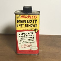 Vintage Can Of Renuzit Spot &amp;Stain Remover, 4oz Sz, - $7.69