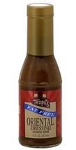 tropics Fat Free Original oriental Sesame salad dressing 12 Oz (Pack of 5) - £77.86 GBP