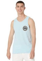 Men&#39;s light blue T Shirt tank Quiksilver Ocean Mountain size M New - $17.09