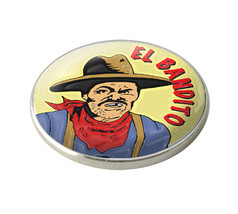 ASBRI EL BANDITO GOLF BALL MARKER - $4.33