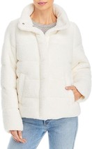 Bagatelle Womens Faux Fur Cold Weather Puffer Jacket White XL  - $84.15