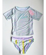 JUICY COUTURE Rashguard Swim Top &amp; Bottom Mint Animal ( 10/12 ) - $2,240.27 MXN